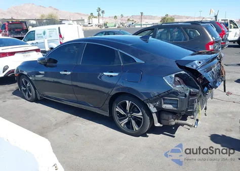 2017 Honda Civic Touring из США, поврежденный, VIN 2HGFC1F91HH656388